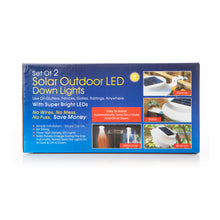 Load image into Gallery viewer, Solar Outdoor LED Down Lights